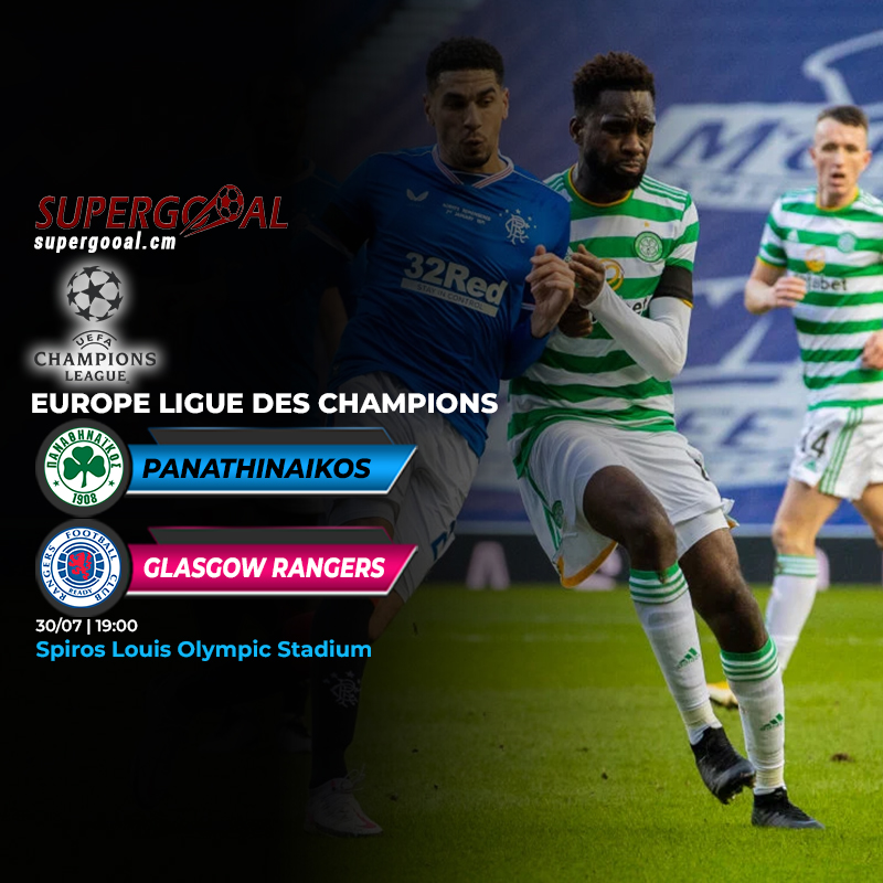 Panathinaikos Athens en ballotage défavorable face à Glasgow Rangers
