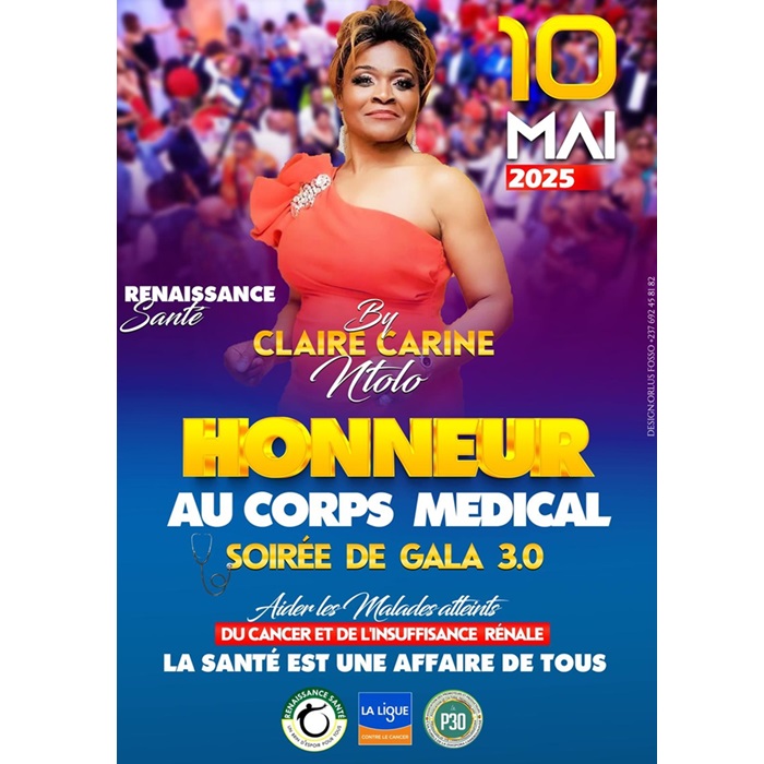 FRANCE :: Claire Ntolo remet le caritatif sanitaire pour le 10 mai 2025 Claire Ntolo remet le caritatif sanitaire pour le 10 mai 2025