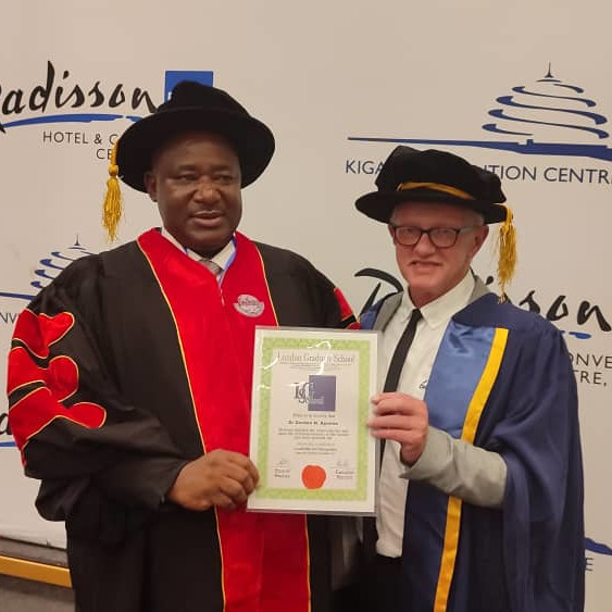 Commonwealth University confers Honorary Doctorate to CWCS Coordinator