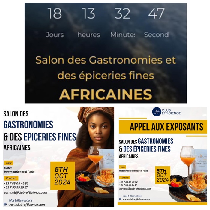 :: Salon des Gastronomies et des épiceries fines AFRICAINES Salon des Gastronomies et des épiceries fines AFRICAINES