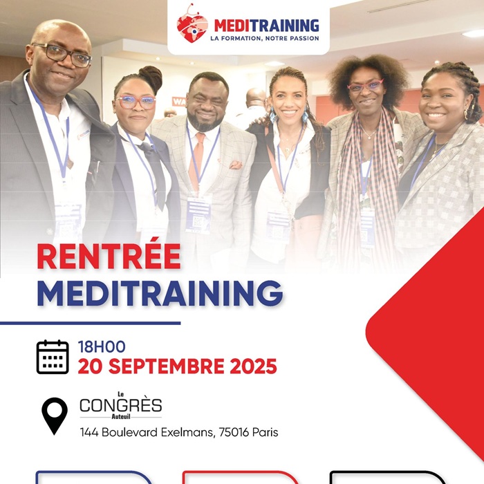 FRANCE :: MEDITRAINING : Une rentrée sous le signe de l'engagement médical et de la transmission MEDITRAINING : Une rentrée sous le signe de l'engagement médical et de la transmission