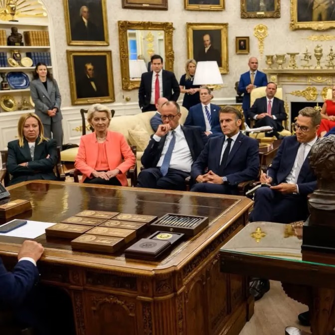 L’EUROPE EN CLASSE : LECONS DE MEGALOMANIE SIGNEES DONALD TRUMP