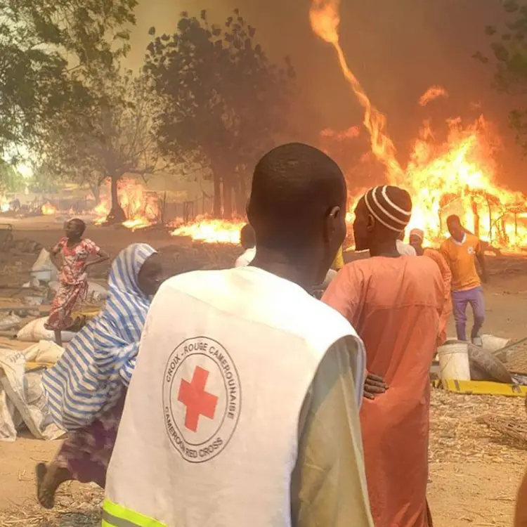 Nouvel incendie au camp de réfugiés de Kolofata, 14 000 sinistrés