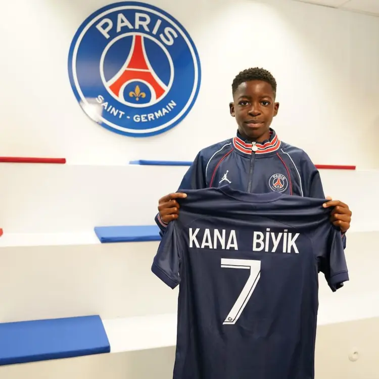 Kenzo Kana-Biyik, fils d'André, appelé en équipe de France U15