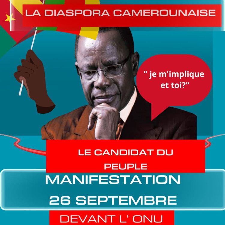 Diaspora camerounaise : manifestation prévue devant l'ONU à Genève le 26 septembre