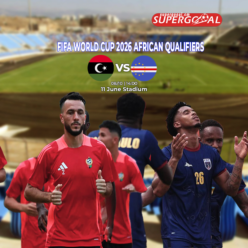 Course au Mondial : la Libye affronte le Cap-Vert leader du groupe D