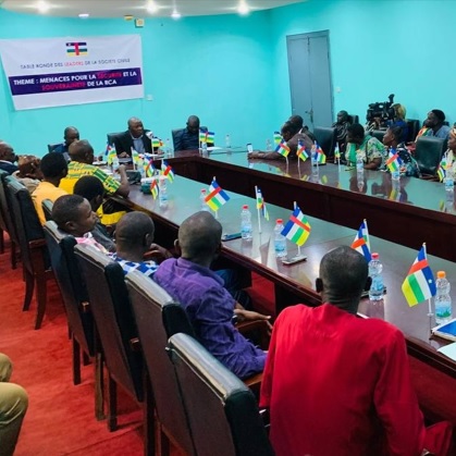 CENTRAFRIQUE :: La société civile centrafricaine discute " Les menaces à la sécurité et à la souveraineté de la RCA" :: CENTRAL AFRICAN La société civile centrafricaine discute " Les menaces à la sécurité et à la souveraineté de la RCA"