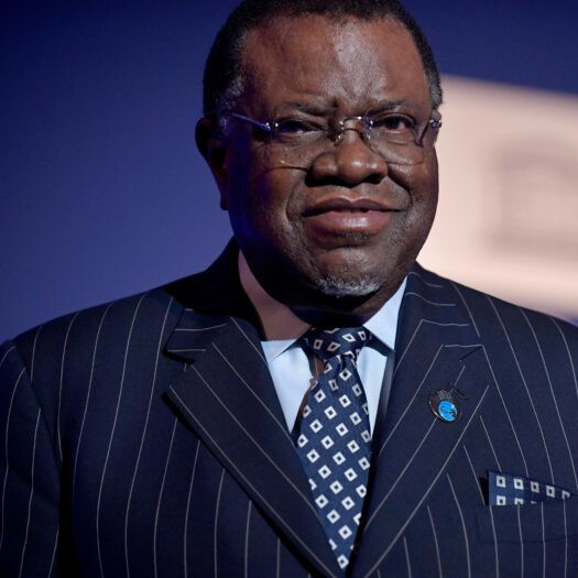 Hage Geingob, une figure de la lutte contre apartheid