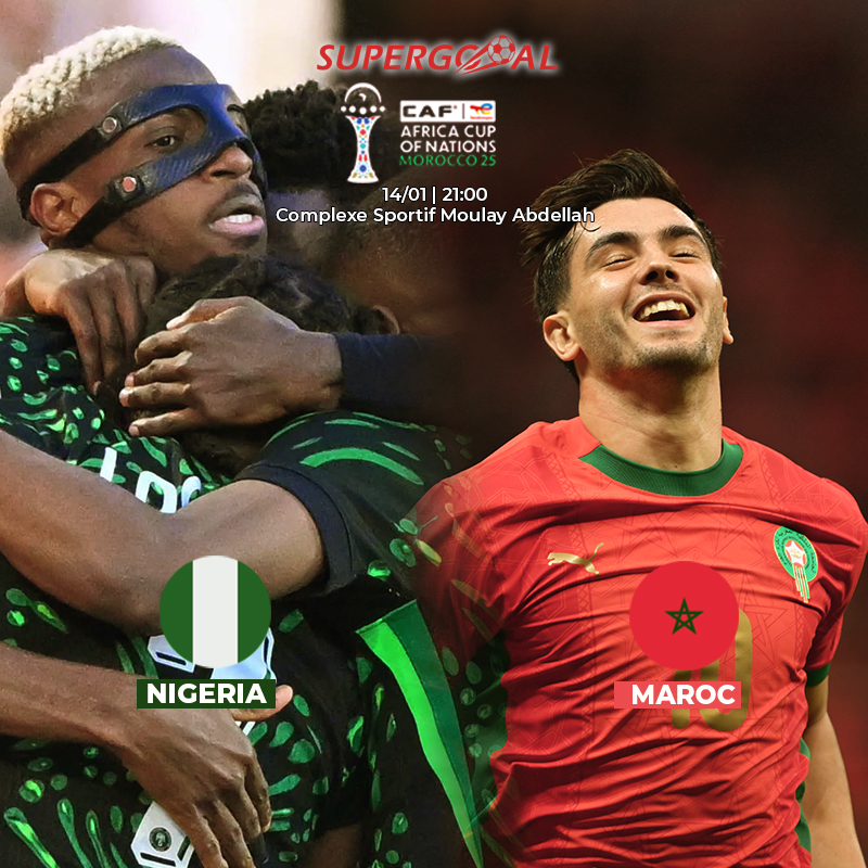 Le Nigéria et le Maroc ont rendez-vous en demi-finale