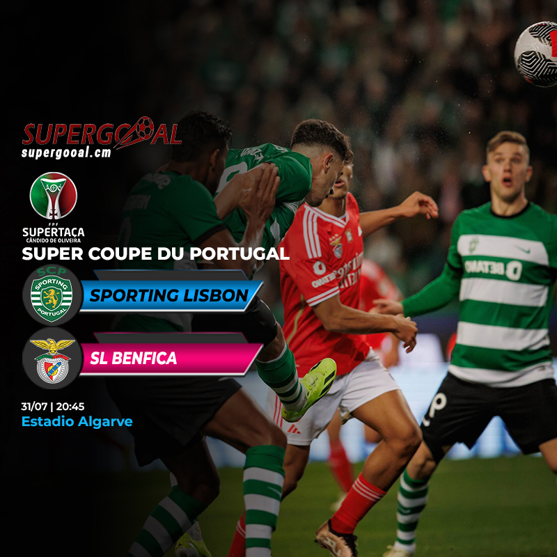 Super Coupe du Portugal : le Sporting Lisbon défie Benfica