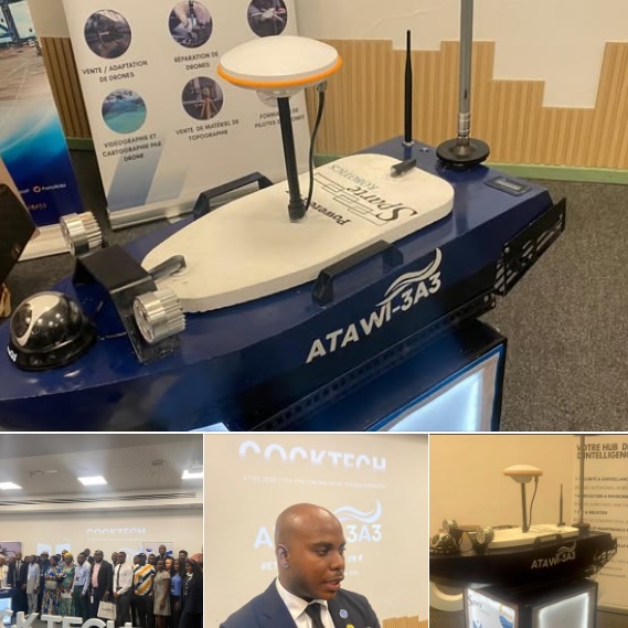 l’Atawi-3A3, le drone marin made in Cameroon qui veut garder un œil sur les eaux du littoral