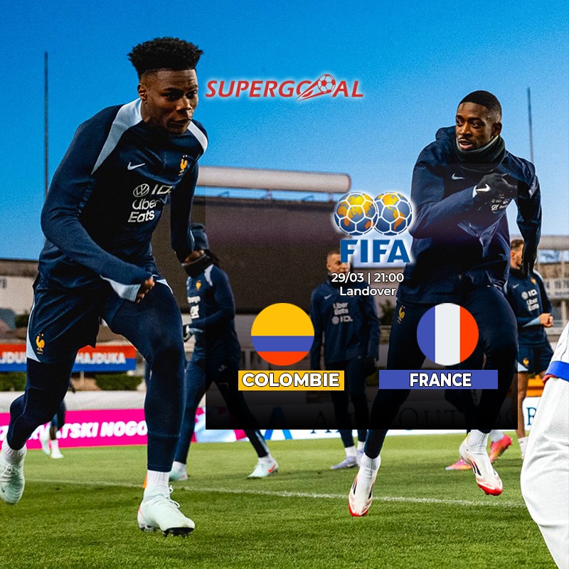 La Colombie et la France ont rendez-vous en amical