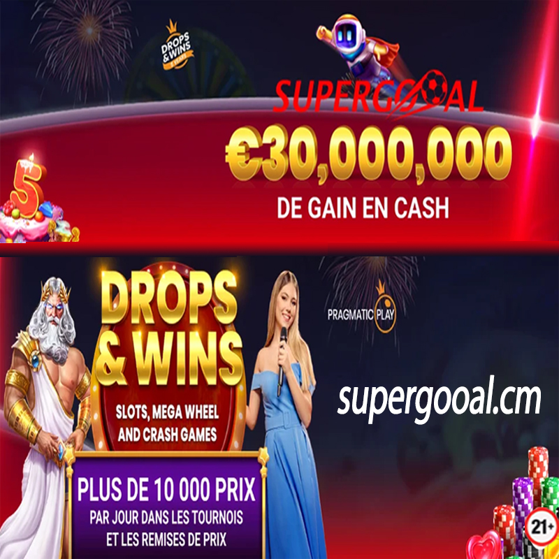 DROP & WINS : L'Événement Casino Hors Normes est sur Supergooal !