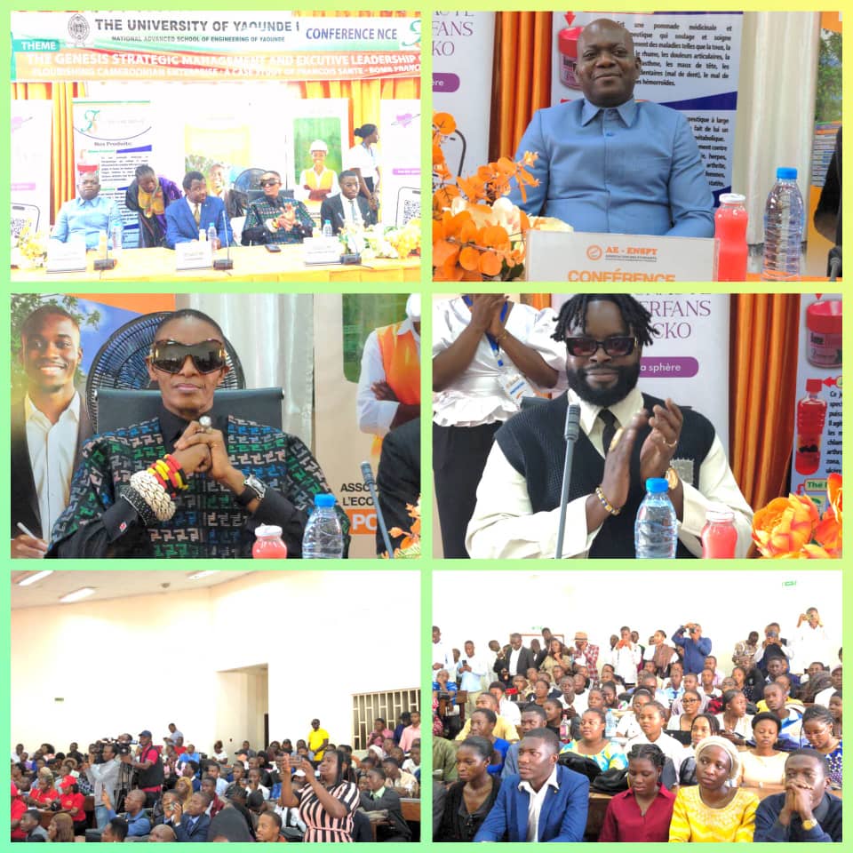 Journée d'échanges à l'ENSPY avec  Bôme François, l’artiste Locko et la sénatrice Françoise Puene