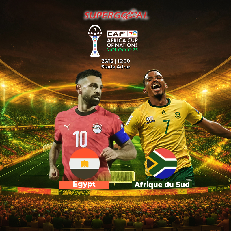 L’Egypte et l’Afrique du Sud un premier défi à relever