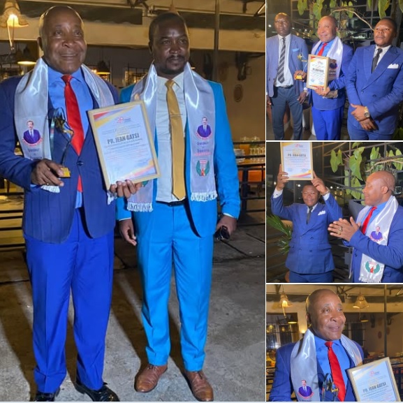 Jean Gatsi honoré du Grand Prix de l’Excellence africaine pour son engagement patriotique