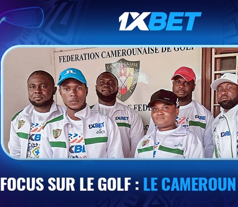 1xBet soutient le développement du golf au Cameroun