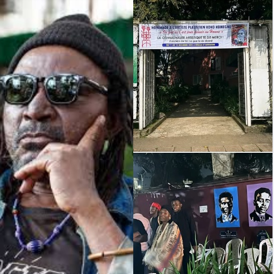 Batoufam::les derniers tableaux de Koko Komegne pour la postérité et l'éternité