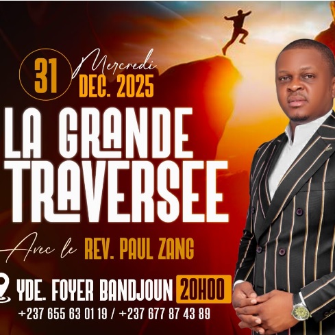 Le Rev Paul ZANG est à pied d'œuvre pour la grande traversée pour 2026 au foyer Bandjoun.