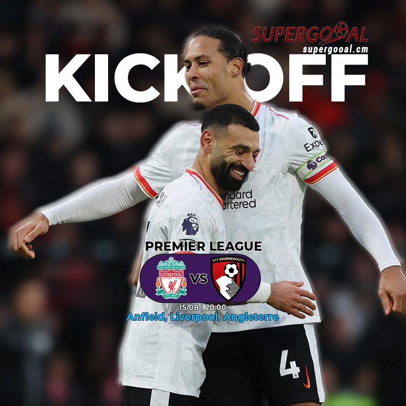 Liverpool FC et Bournemouth ouvrent le bal en Premier League