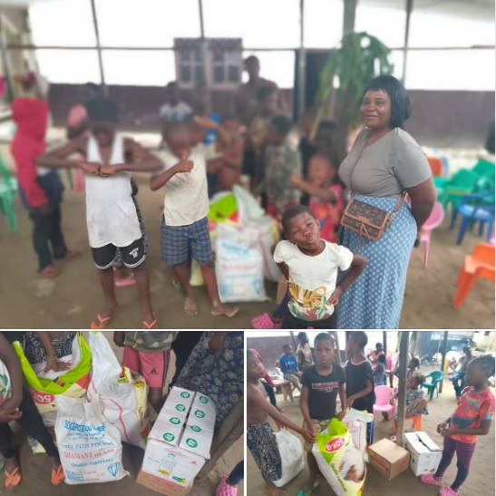 CAMEROUN :: Douala : Les bénévoles apportent du sourire aux orphelins de Magnificat :: CAMEROON Douala : Les bénévoles apportent du sourire aux orphelins de Magnificat