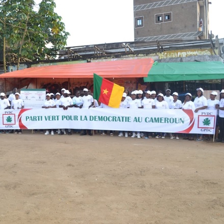 Fête Nationale de l’Unité à Bamendjou : Le Parti Vert pour la Démocratie au Cameroun au défilé