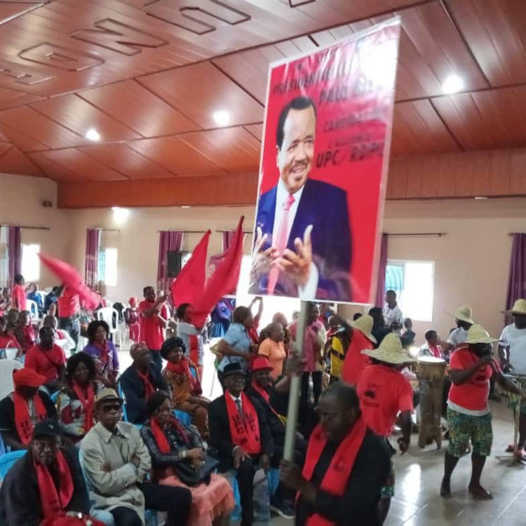 L'UPC organise un meeting de soutien à Paul Biya à Boumyebel