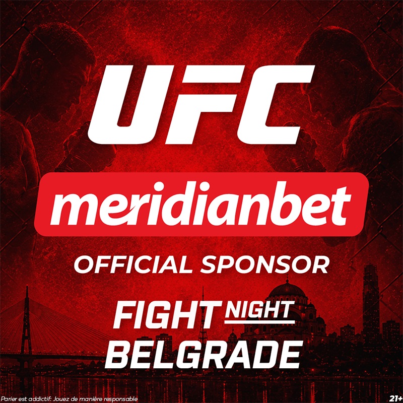 L'UFC arrive pour la première fois dans les Balkans, le 1er août 2026