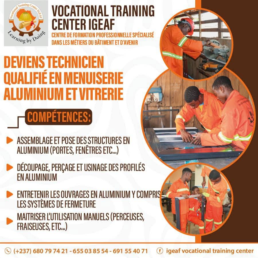 IGEAF Vocational Training Center annonce sa rentrée académique pour  le 20 octobre prochain