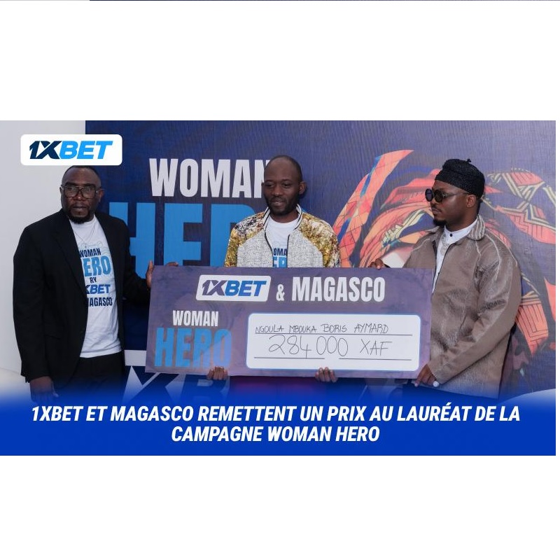 Conférence de presse: 1xBet Cameroon et Magasco mettent à l’honneur les lauréats de «Woman Hero»