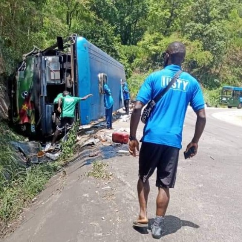 CAMEROUN :: Accident sur le tronçon Ngaoundéré - Garoua les éclairages du PDG de l'IUSTY le Dr Zingui Messomo :: CAMEROON Accident sur le tronçon Ngaoundéré - Garoua les éclairages du PDG de l'IUSTY le Dr Zingui Messomo