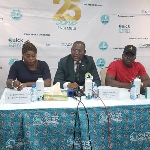 ACEP Cameroun micro finance de deuxième catégorie célèbre son 25ieme anniversaire