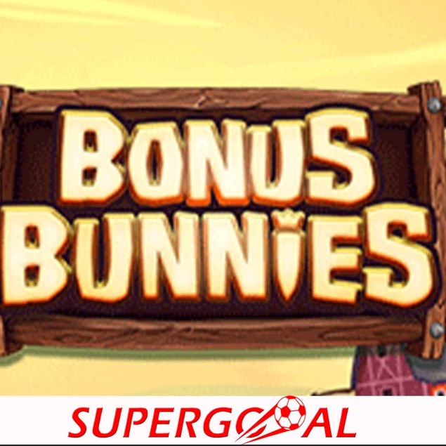 AVEC SON SUPERBE STYLE VISUEL, PROFITEZ DU JEU BONUS BUNNIES SUR SUPERGOOAL