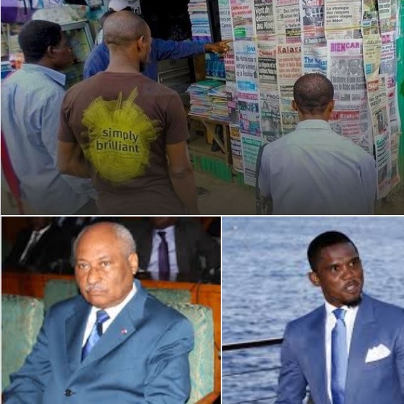 CAMEROUN :: Laurent Esso et Samuel Eto’o : Deux « rebelles » dans la cité. :: CAMEROON Laurent Esso et Samuel Eto’o : Deux « rebelles » dans la cité.