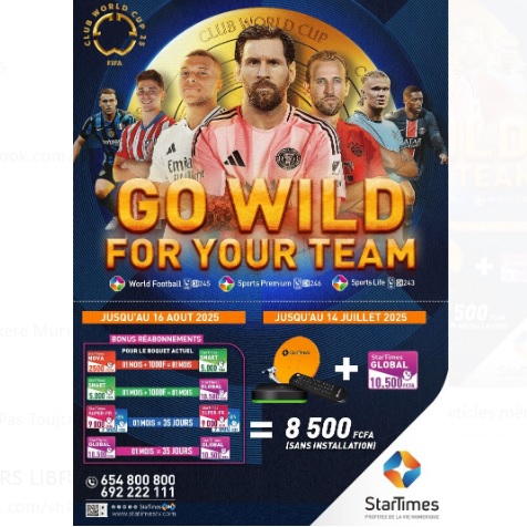 Star-Studded Spectacle! Watch the FIFA Club World Cup 2025 on StarTimes