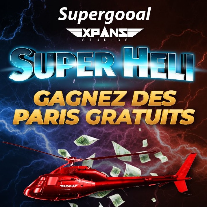 CAMEROUN :: Evaluez vos capacités dans la promotion Super Heli de Supergooal : gagnez jusqu’à 60 paris gratuits. :: CAMEROON Evaluez vos capacités dans la promotion Super Heli de Supergooal : gagnez jusqu’à 60 paris gratuits.
