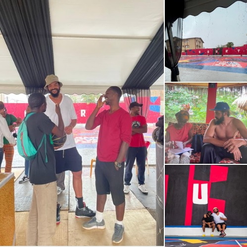 Rencontre avec Joakim Noah, ambassadeur du projet In the Paint au Cameroun :: CAMEROON Rencontre avec Joakim Noah, ambassadeur du projet In the Paint au Cameroun