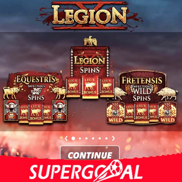 REJOIGNEZ LA BATAILLE À LA MANIÈRE D’UN LÉGIONNAIRE ROMAIN DANS LEGION X SUR SUPERGOOAL.CM