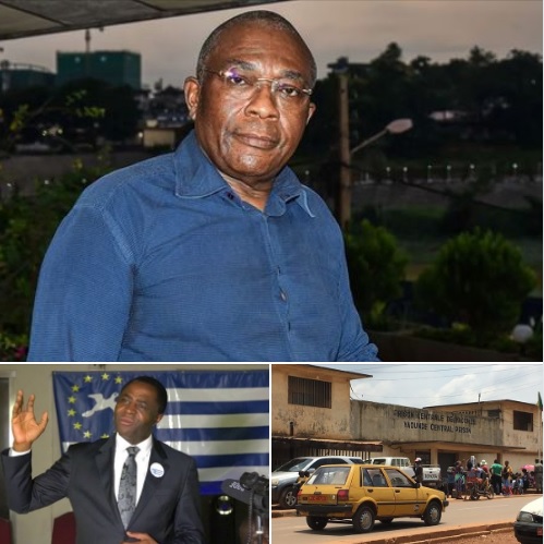 CAMEROUN :: Yaoundé : Jean Michel Nintcheu revient de la prison centrale de Kondengui :: CAMEROON Yaoundé : Jean Michel Nintcheu revient de la prison centrale de Kondengui