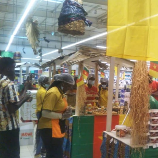 La quinzaine du made in Cameroon chez carrefour célèbre le savoir faire camerounais.