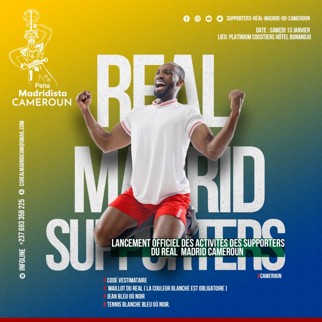 Sport : Les Supporters du Real Madrid s'unissent au Cameroun