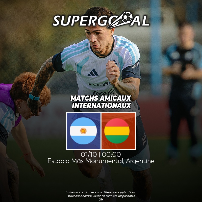 L’Argentine affronte la Bolivie en amical