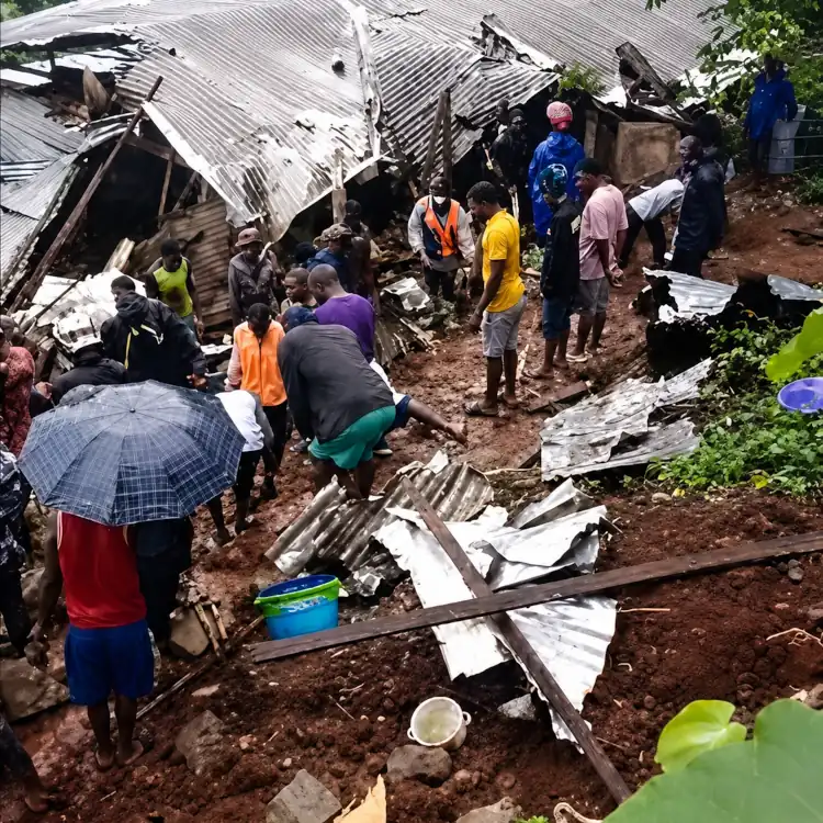 Glissement de terrain à Limbe : plusieurs morts ensevelis