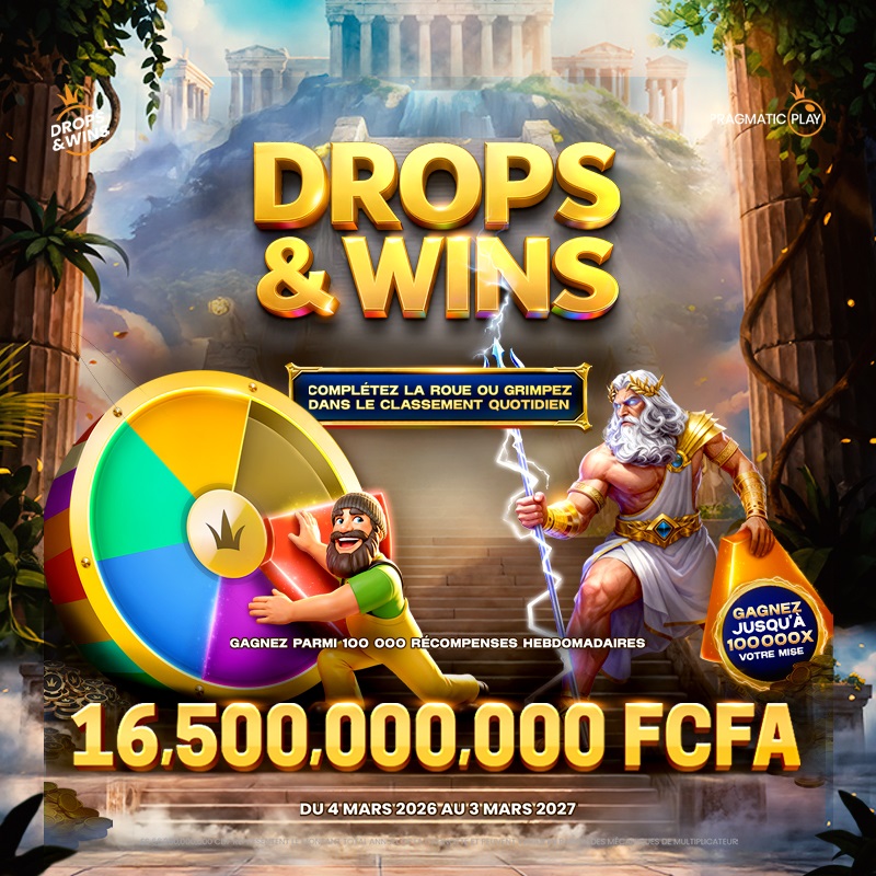 Décrochez votre sésame avec Drops & Wins !