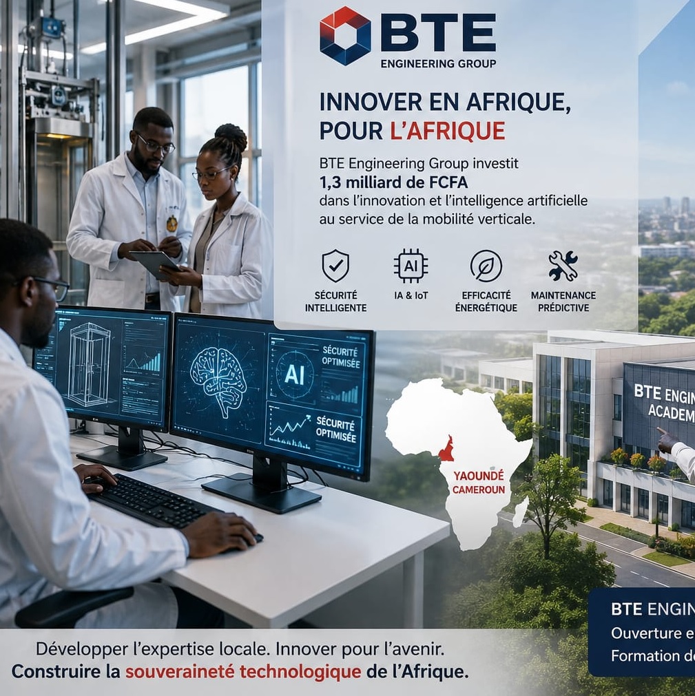 BTE Engineering Group veut réduire la dépendance aux technologies étrangères dans les ascenseurs