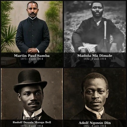 Tous exécutés le 8 août 1914 : hommage 4 héros de la lutte anti coloniale