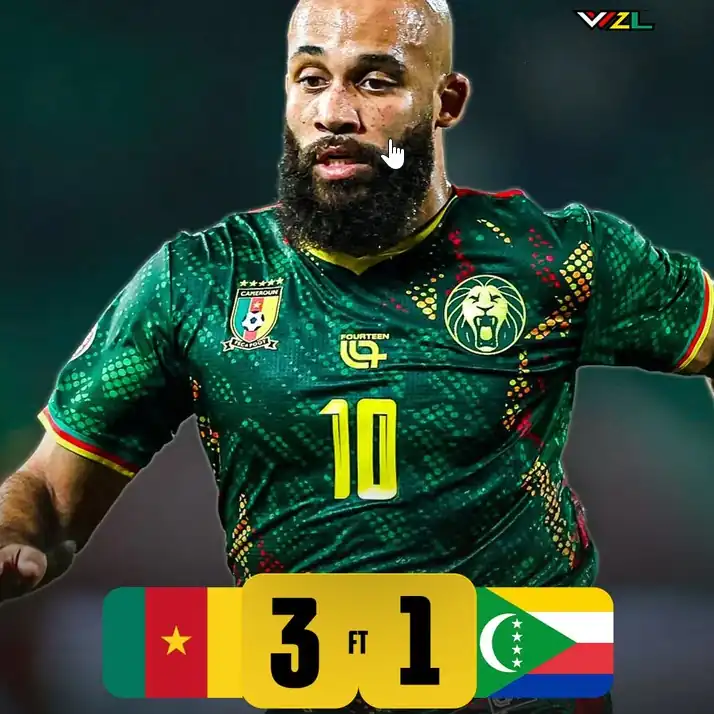 Cameroun 3-1 Comores : les Lions rugissent à Garoua