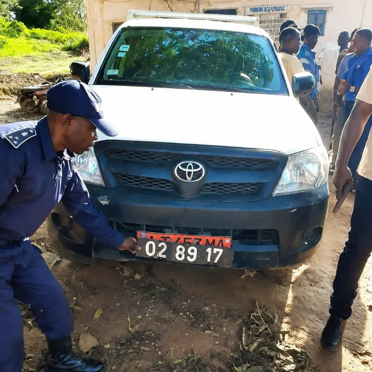 Vol du pick-up de Kepombia : la police stoppe une filière Tchad-RCA