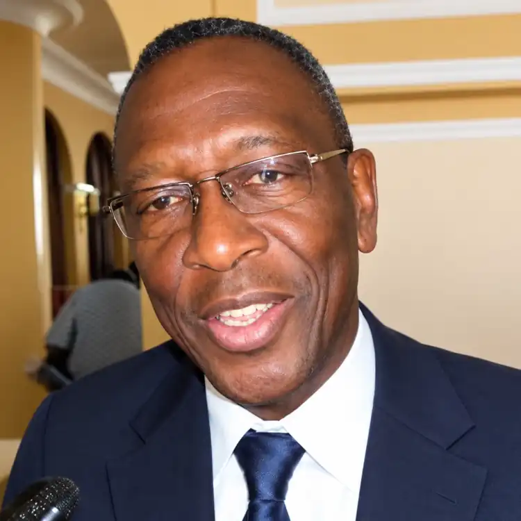 Chantier de modernisation d'une route au Cameroun