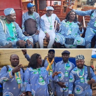 Chantier de modernisation d'une route au Cameroun